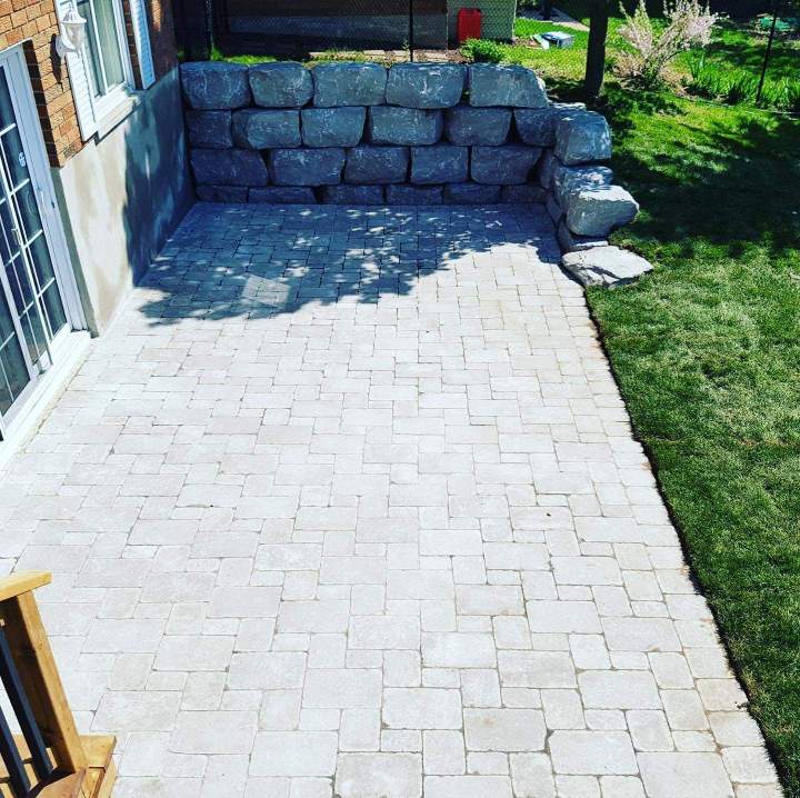 Garden landscaping East Gwillimbury