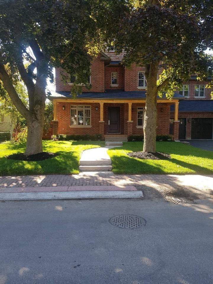 Residential outdoor landscaping Sharon