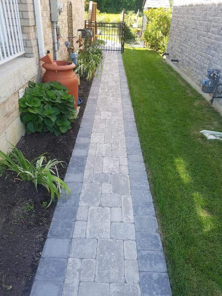 Hardscape and landscaping Sharon