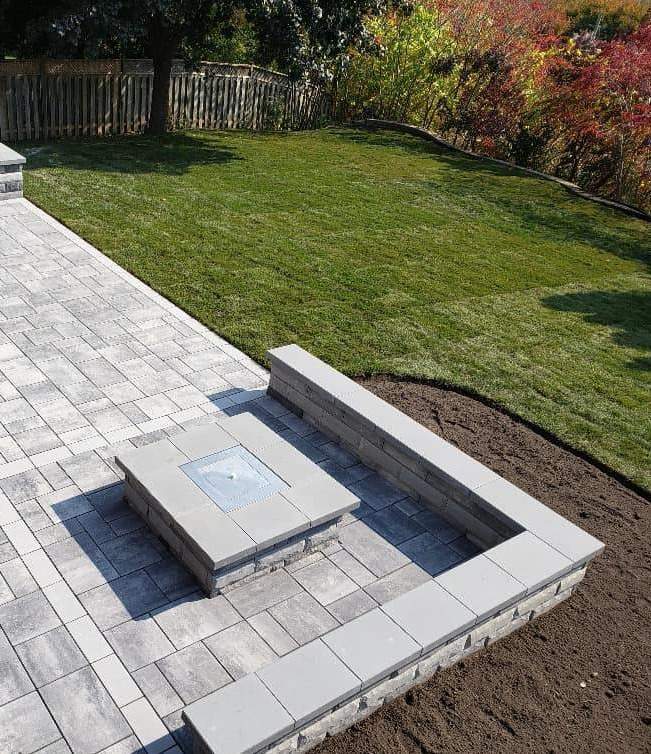 Hardscape and landscaping East Gwillimbury