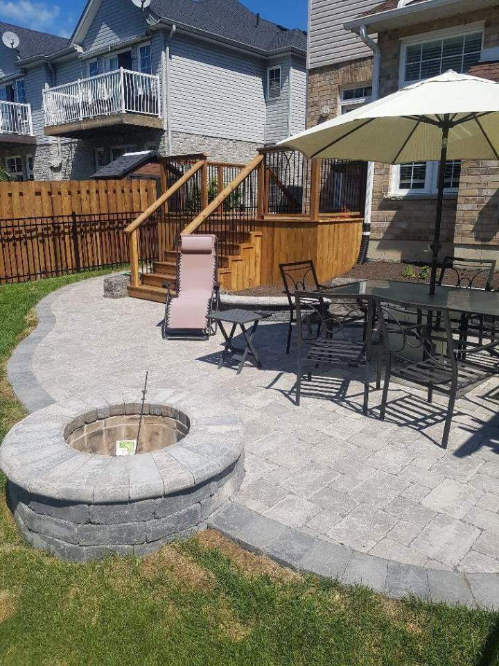 Outdoor landscaping Sharon